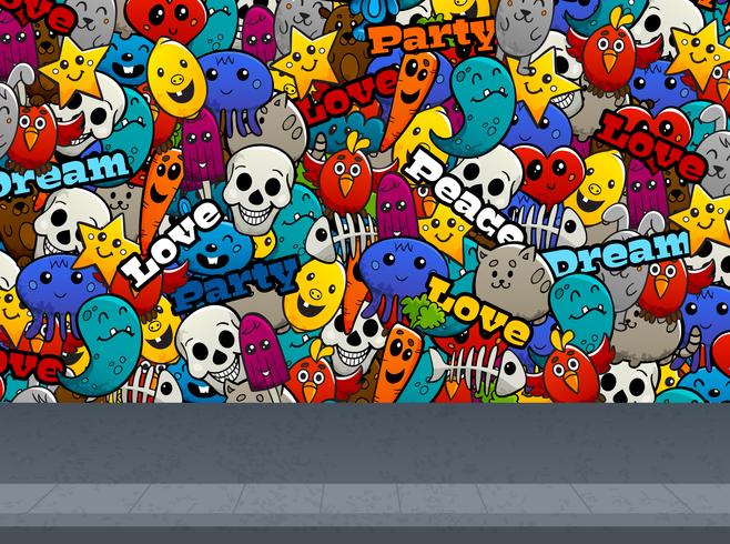 Detail Easy Graffiti Pattern Nomer 14