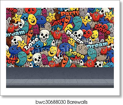 Detail Easy Graffiti Pattern Nomer 49