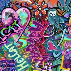Detail Easy Graffiti Pattern Nomer 51