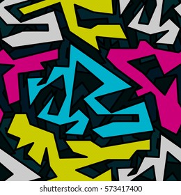 Detail Easy Graffiti Pattern Nomer 52