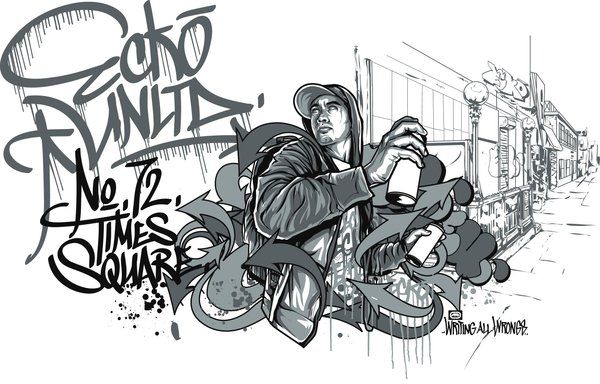 Detail Ecko Graffiti Nomer 6