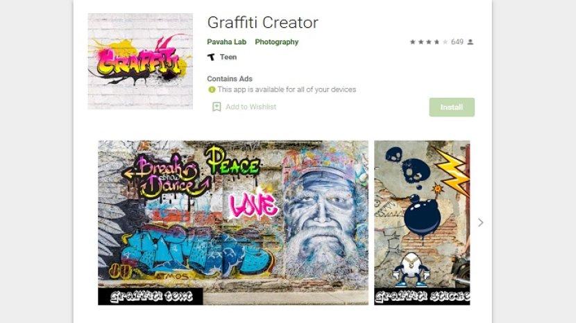 Detail Edit Nama Graffiti Creator Nomer 30