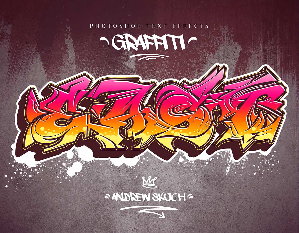 Detail Edit Teks Graffiti Nomer 28