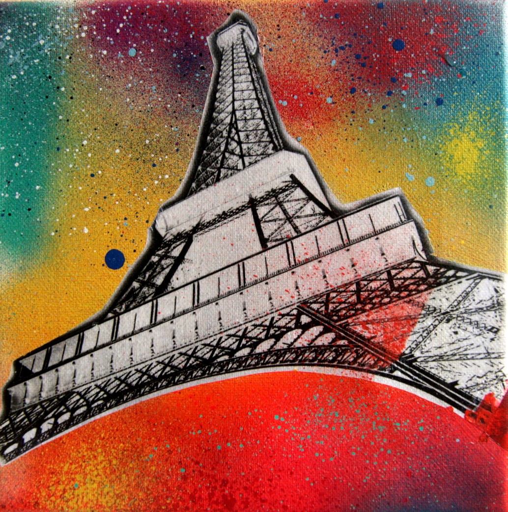 Detail Eiffel Graffiti Nomer 14