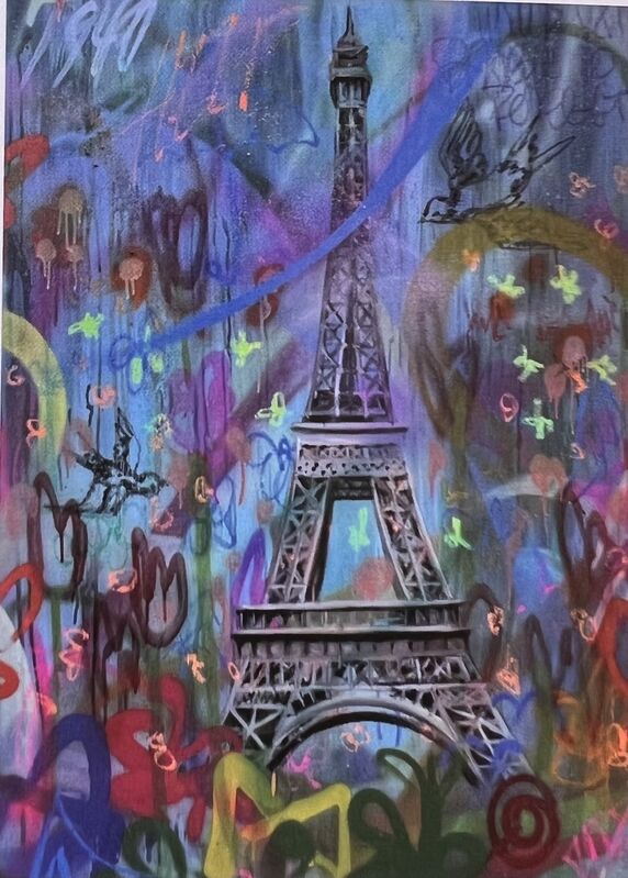 Detail Eiffel Graffiti Nomer 56