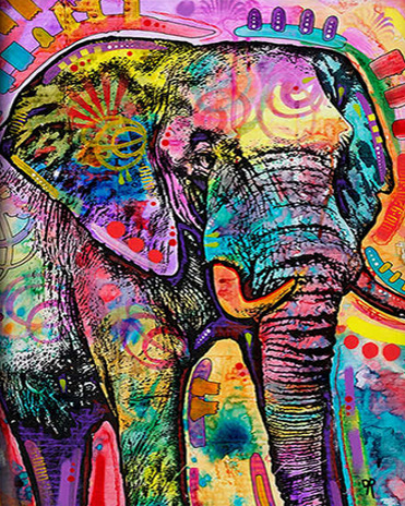 Detail Elephant Graffiti Nomer 12