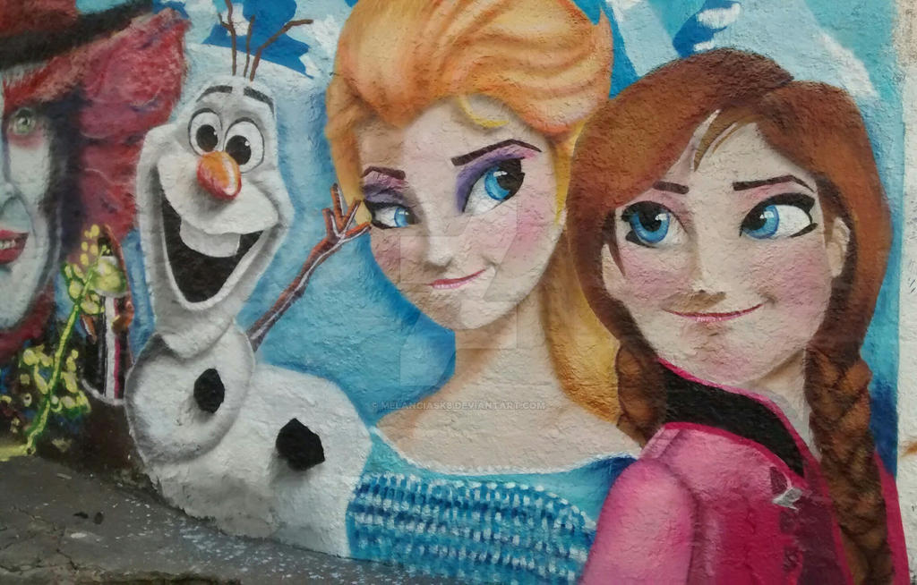 Detail Elsa Graffiti Nomer 2