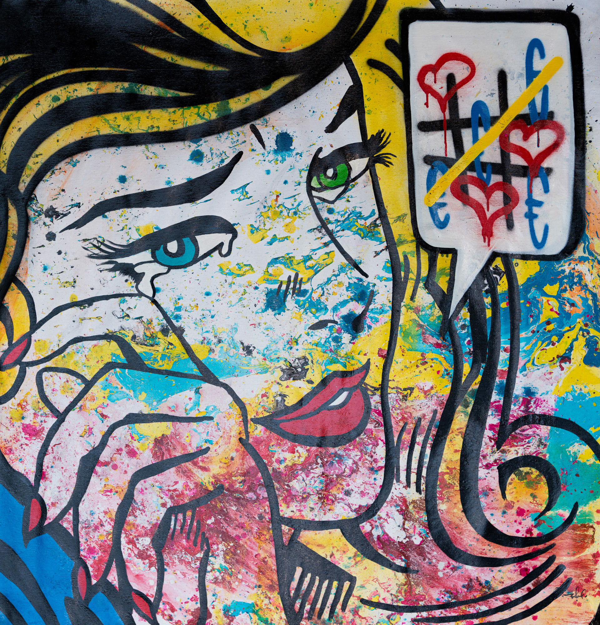 Detail Emotions Graffiti Art Nomer 19
