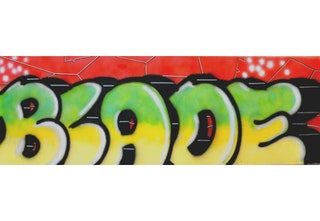 Detail Enamelized Graffiti Worldwide Nomer 54