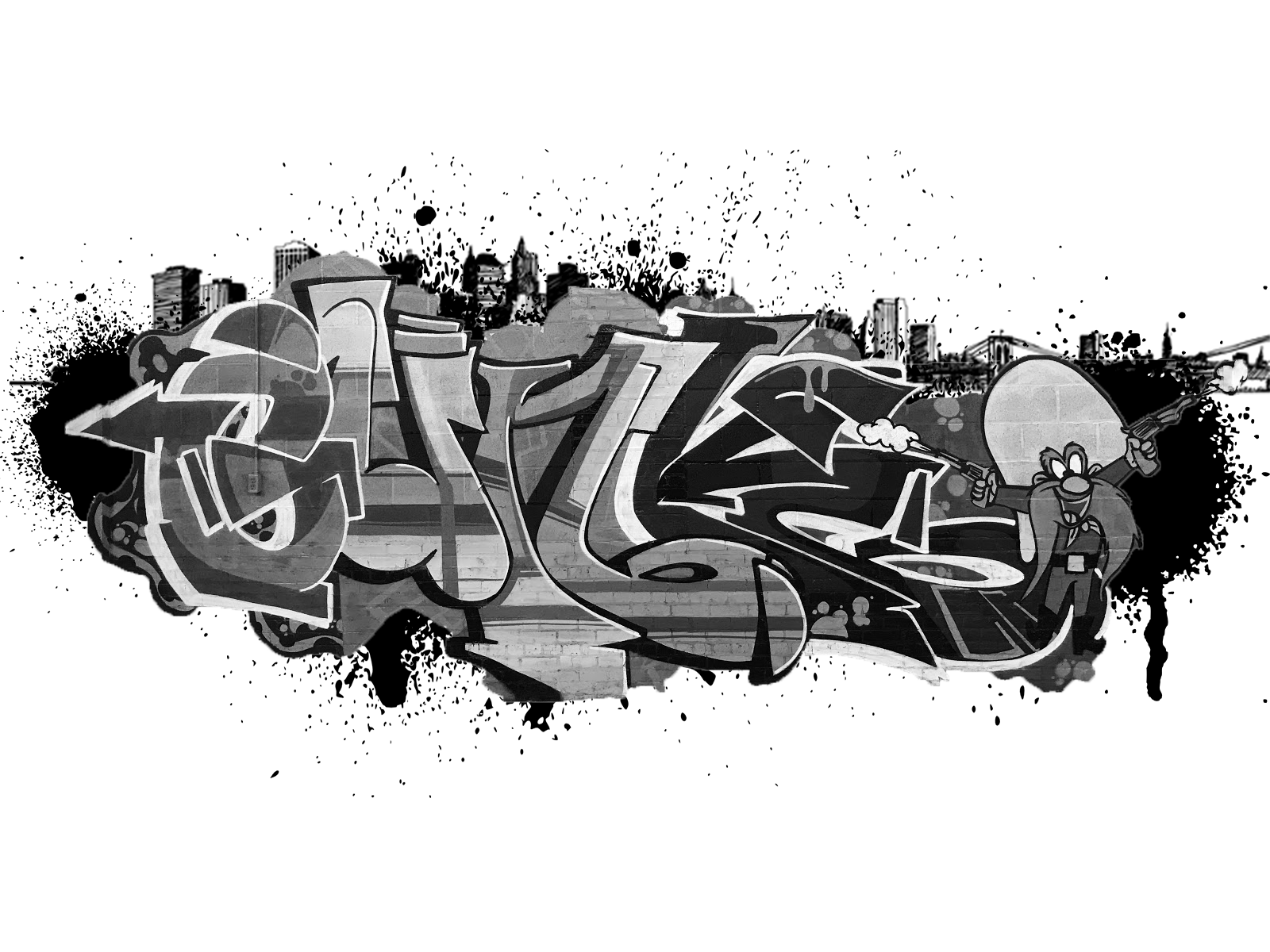 Detail Everyday Word Graffiti Nomer 18
