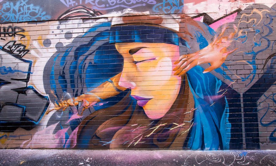 Detail Famous Graffiti Street Melbourne Nomer 40