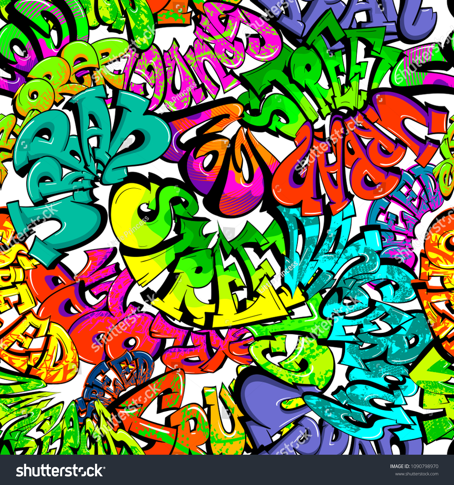 Detail Fashion Graffiti Wall Doodle Nomer 16
