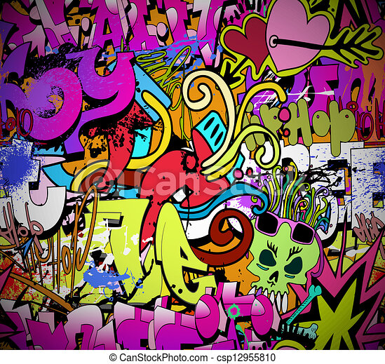 Detail Fashion Graffiti Wall Doodle Nomer 41