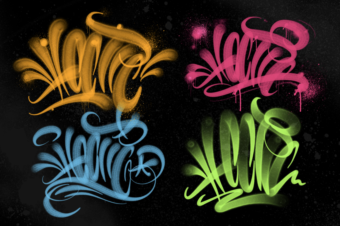 Detail Fat Cap Graffiti Brush Photoshop Nomer 36