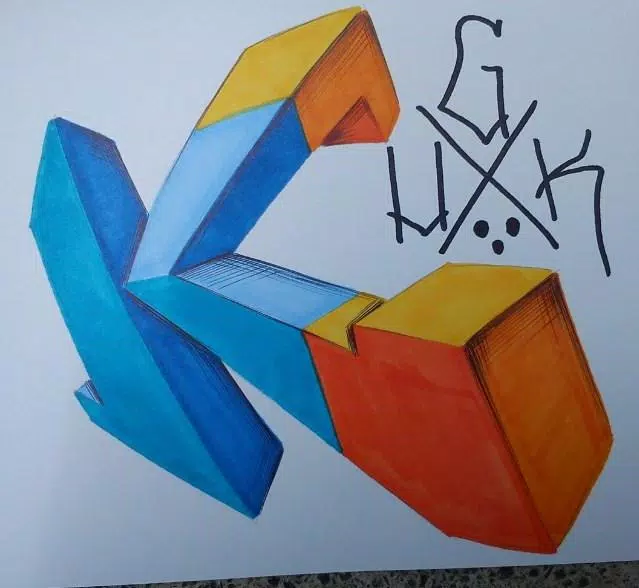 Detail Fathir Graffiti Nomer 15