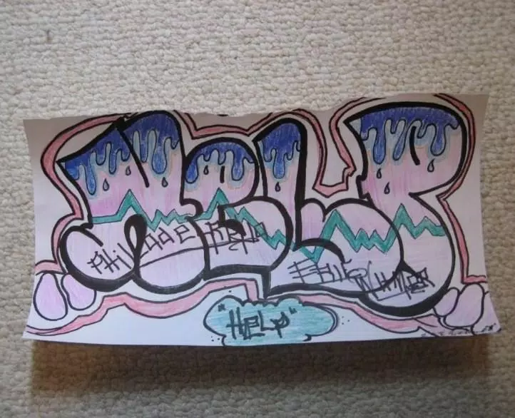 Detail Fathir Graffiti Nomer 7