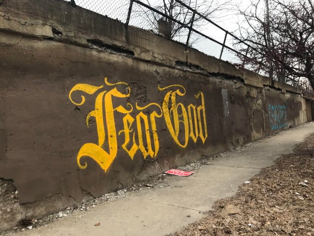 Detail Fear Of God Graffiti Nomer 2
