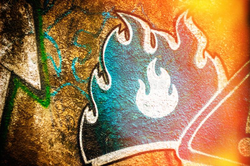 Detail Fire Graffiti Nomer 19