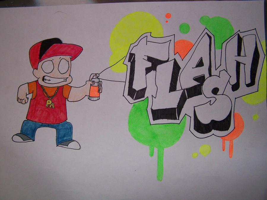 Detail Flash Graffiti Nomer 28