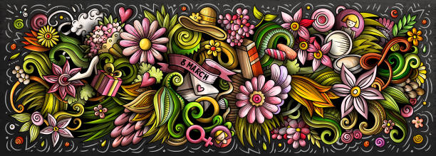 Detail Floral Graffiti Nomer 2