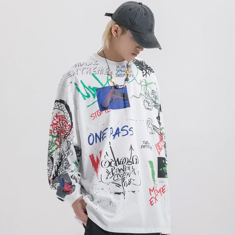 Foto Baju Longsleeve Graffiti - KibrisPDR