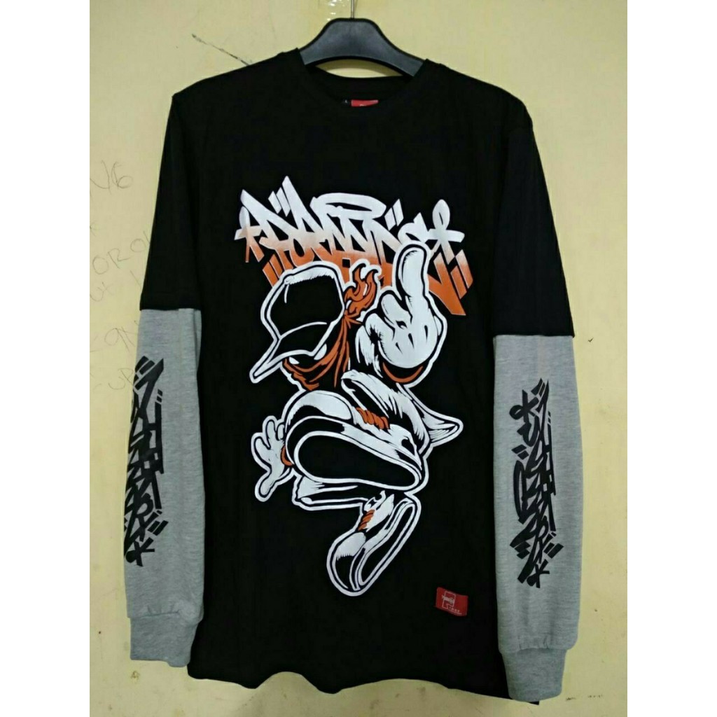 Detail Foto Baju Longsleeve Graffiti Nomer 23