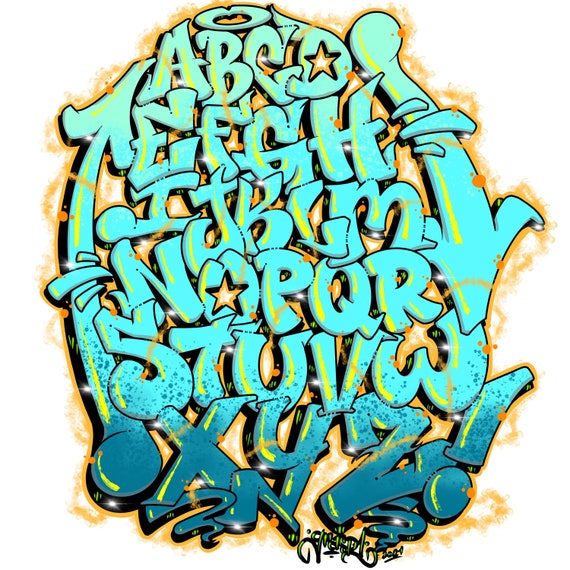 Detail Foto Graffiti Alphabet Nomer 39