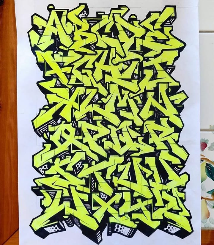 Detail Foto Graffiti Alphabet Nomer 51