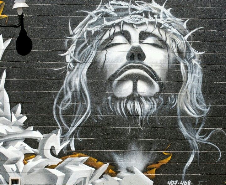 Detail Foto Graffiti Jesus Nomer 6