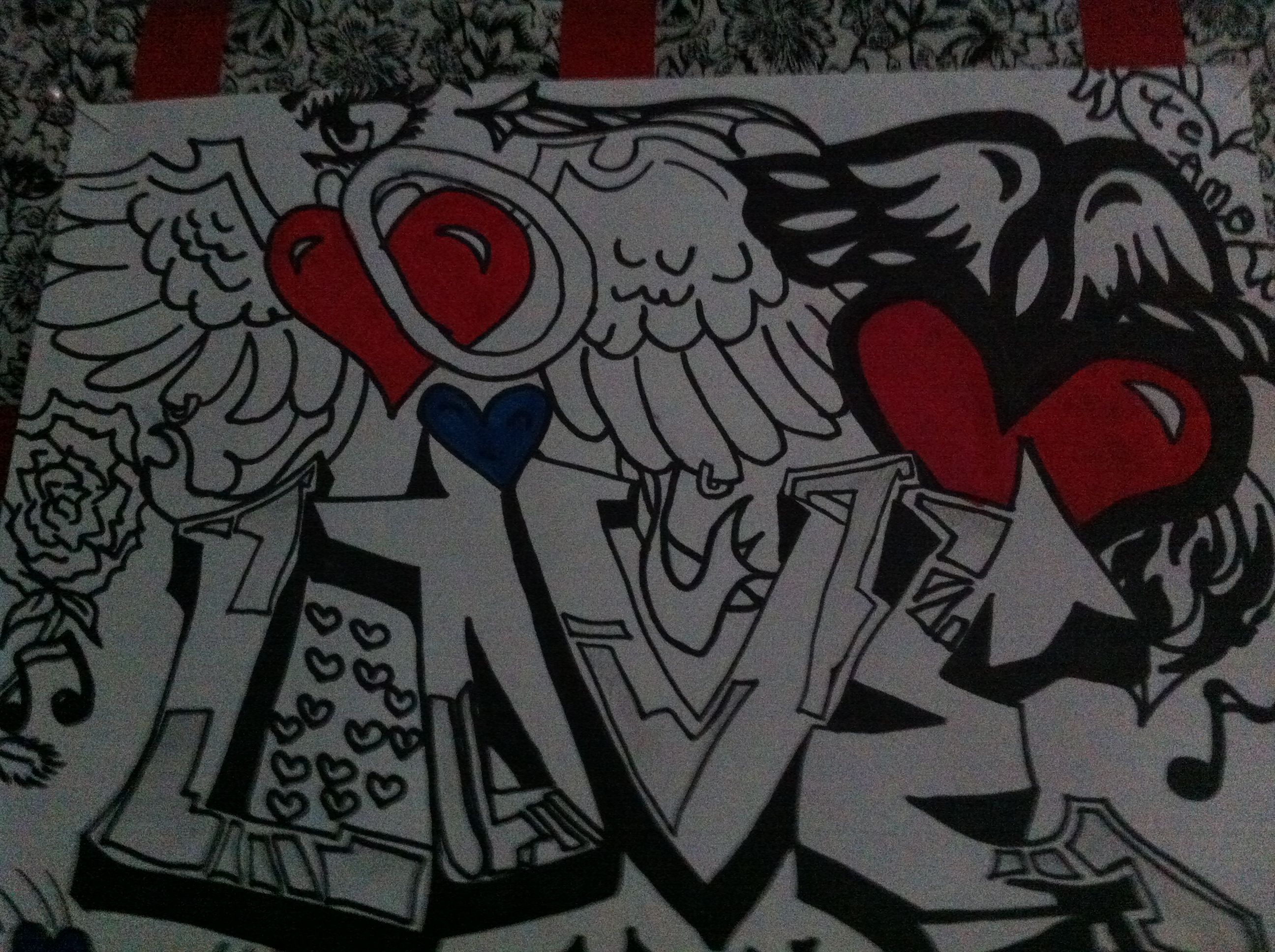 Detail Foto I Love You Graffiti Nomer 33