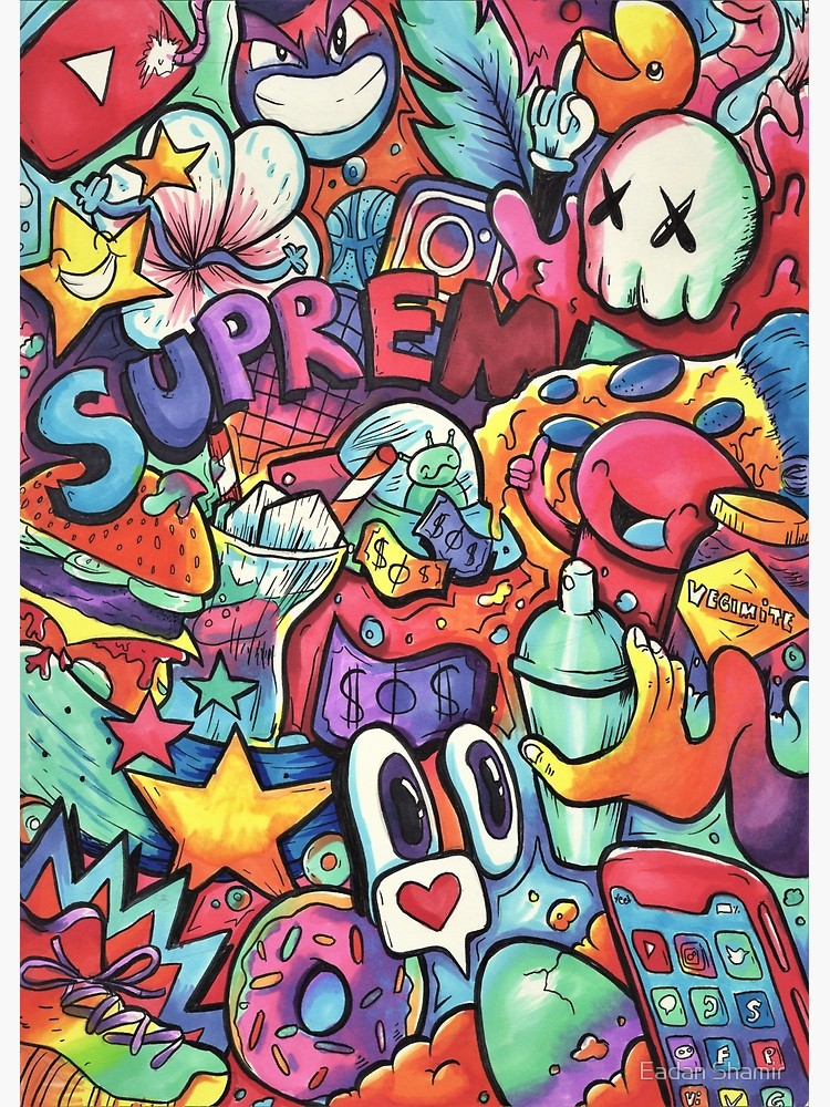 Detail Foto Supreme Graffiti Nomer 13