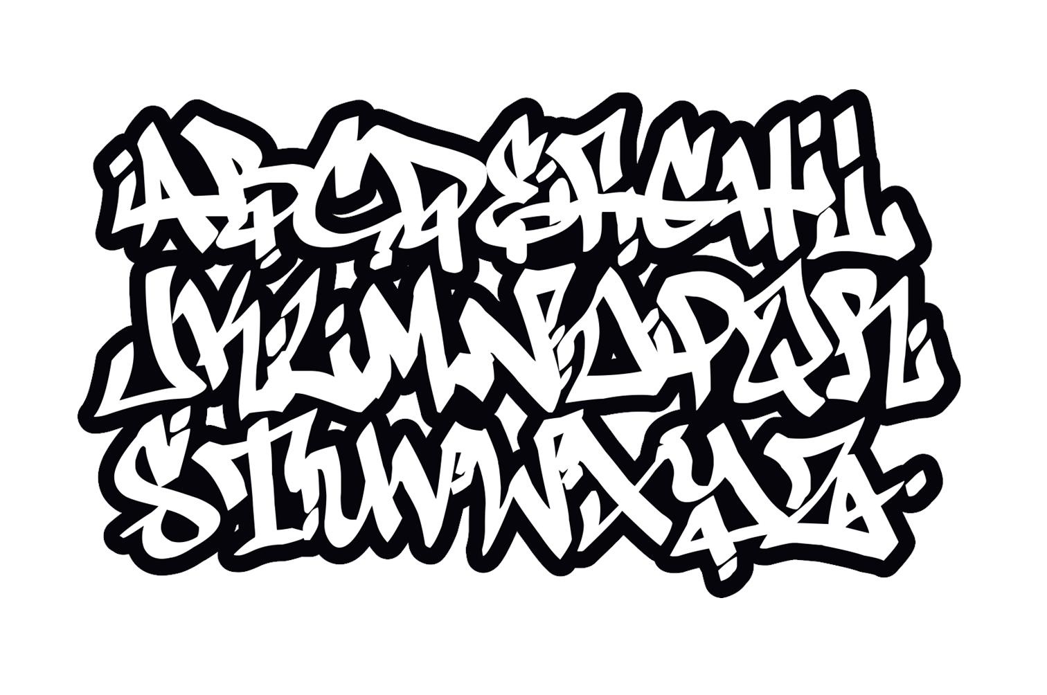 Detail Foto Tulisan Graffiti Abc Nomer 26