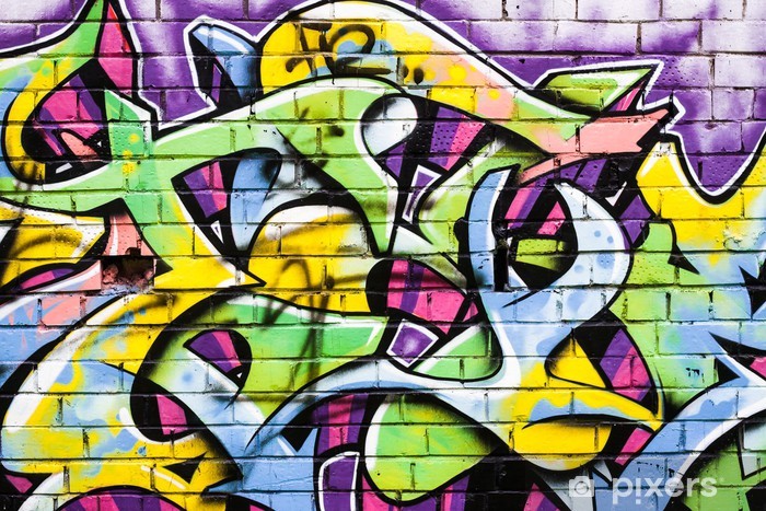 Detail Fototapeta Graffiti Nomer 18