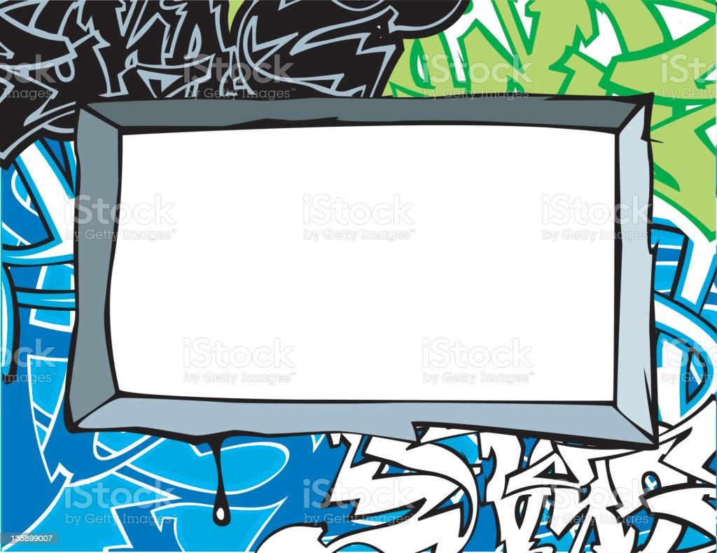 Detail Frame Graffiti Nomer 2