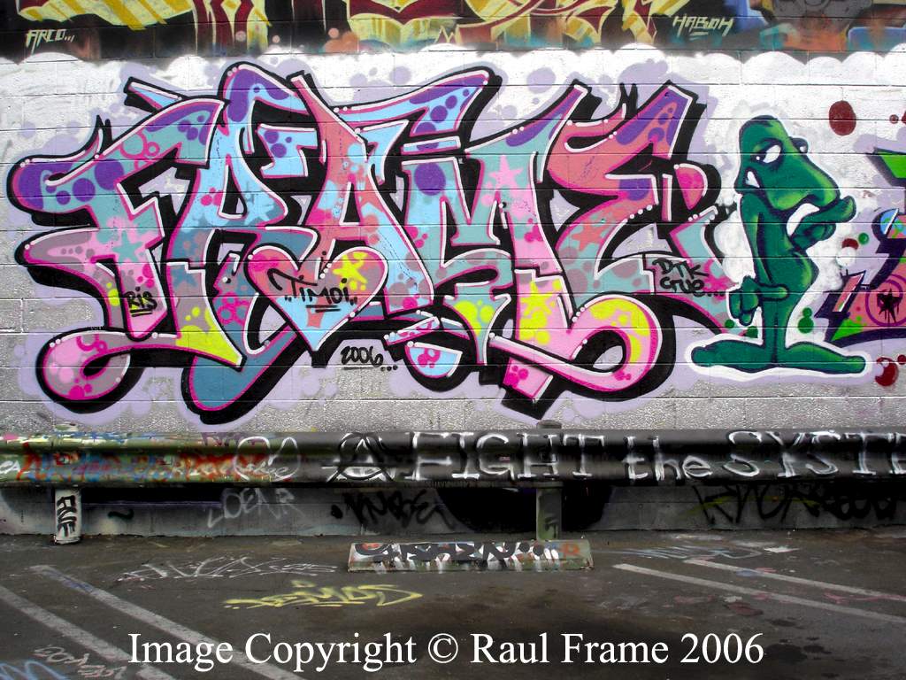 Detail Frame Graffiti Nomer 42