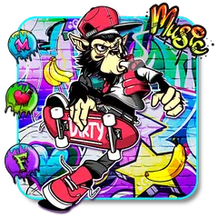 Detail Free Download Monkey Graffiti Nomer 28