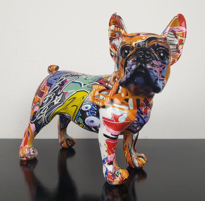 Detail French Bulldog Graffiti Nomer 25