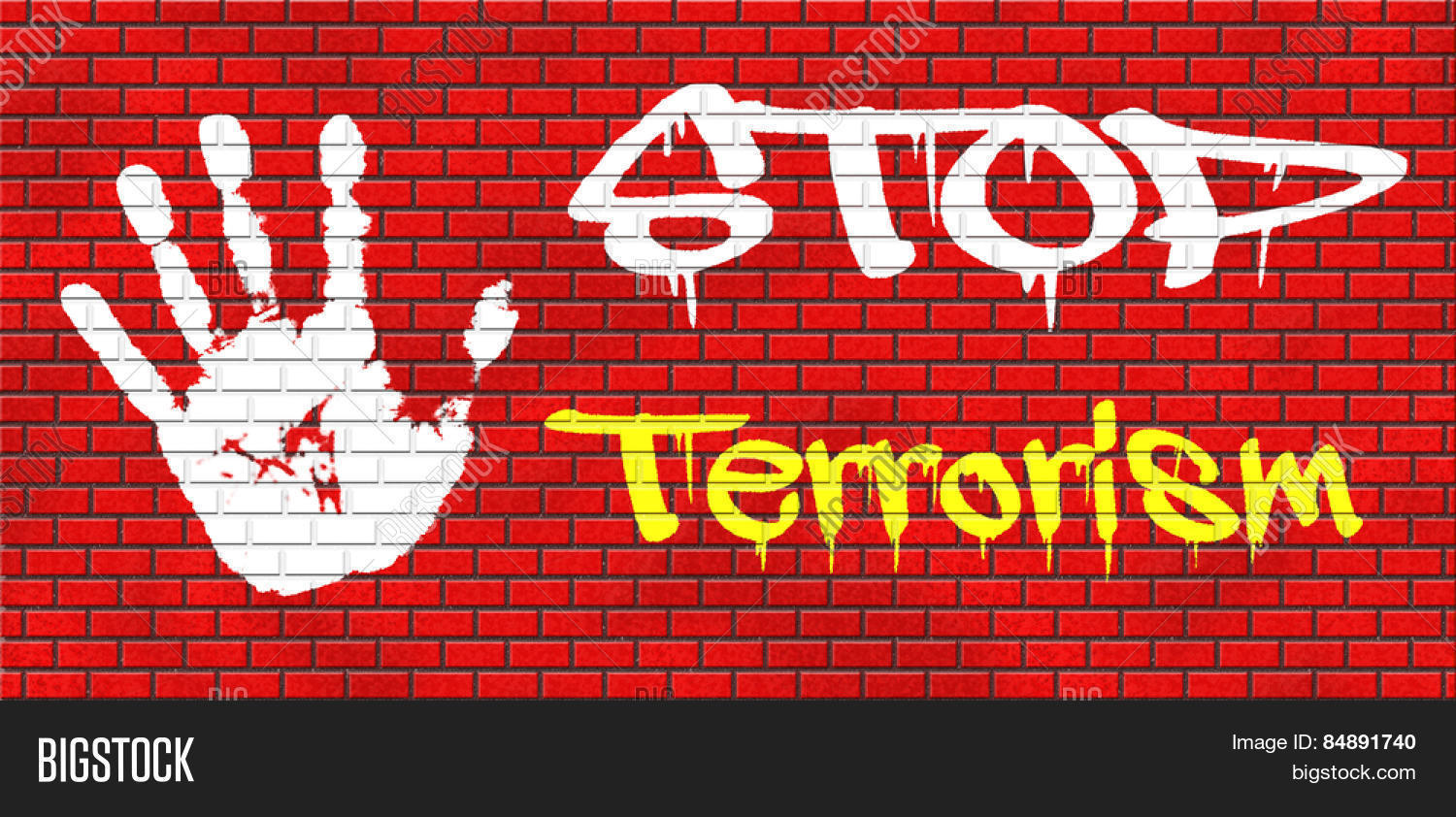 Detail From Graffiti To Terrorism Nomer 46