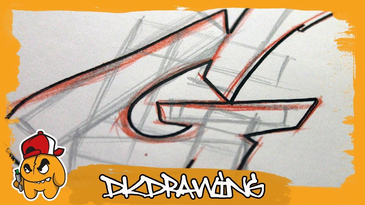 Detail G Graffiti Style Nomer 21