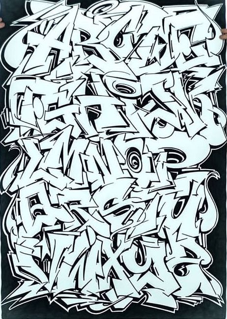 Detail Gambar Abc Graffiti Nomer 19