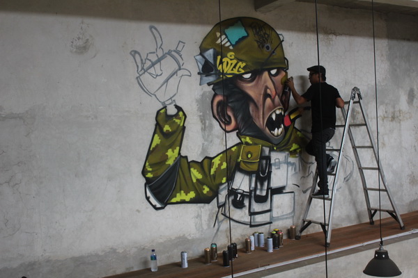 Detail Gambar Angka 04 Graffiti Brwarna Nomer 27