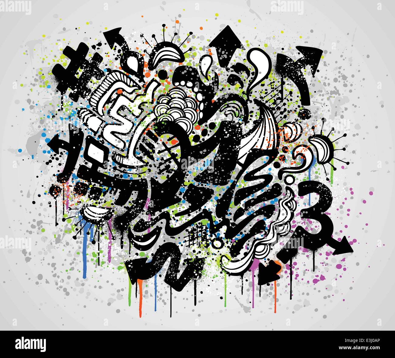 Detail Gambar Background Graffiti Nomer 16