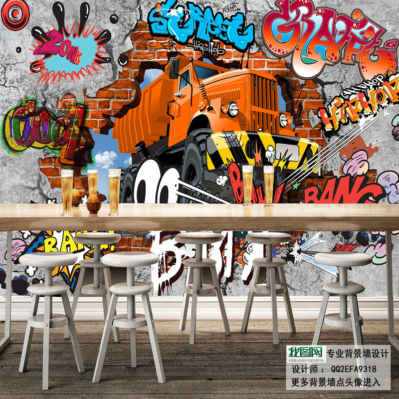 Detail Gambar Background Graffiti Kendaraan Nomer 4