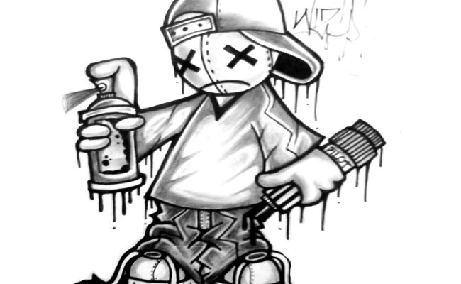 Detail Gambar Character Graffiti Wizard Easy Nomer 43