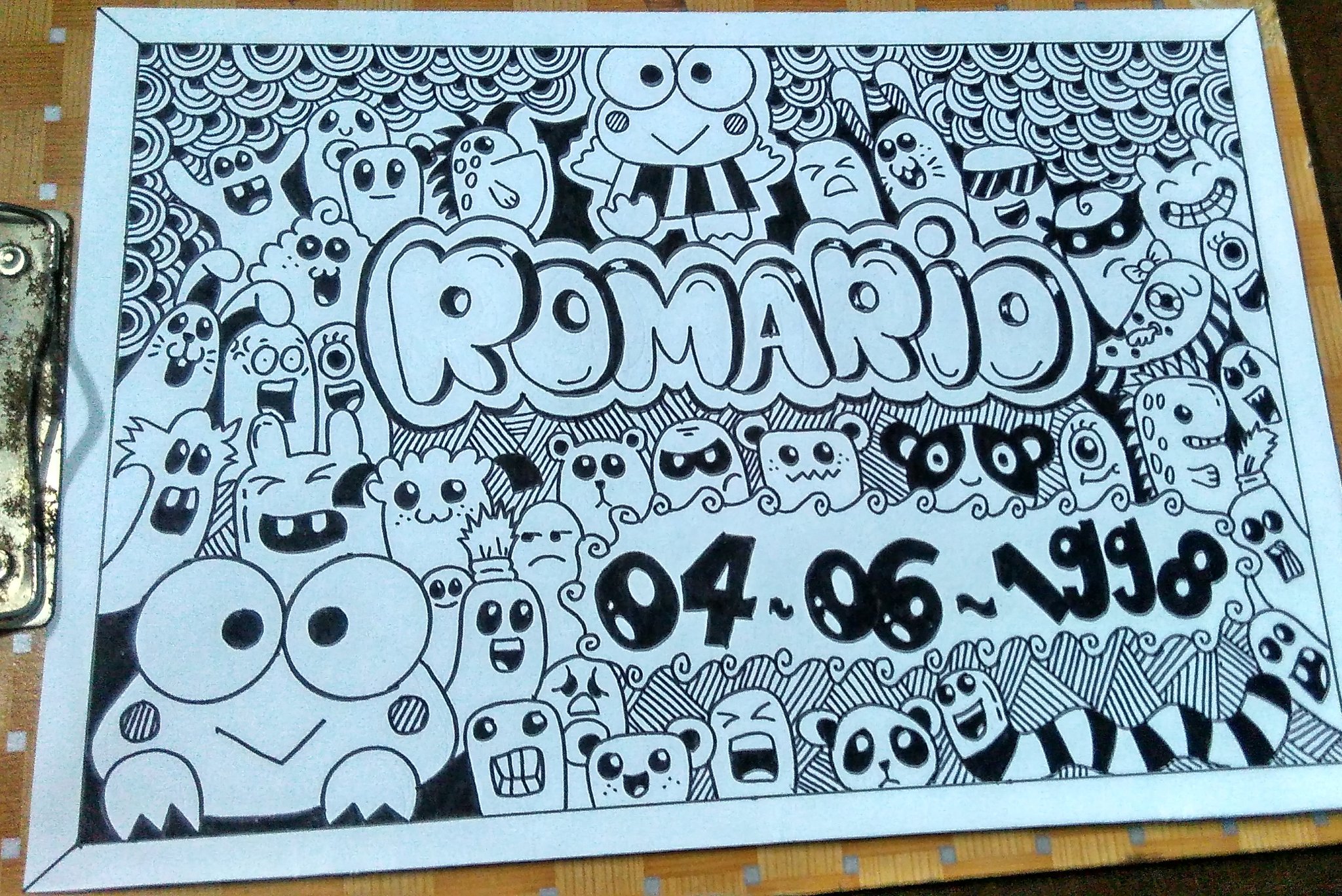 Detail Gambar Doodle Namanuru Graffiti Nomer 9