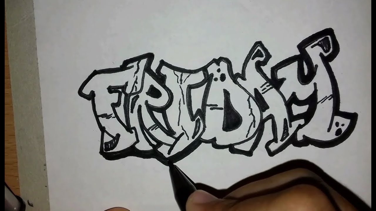 Detail Gambar Graffiti 9ks Bagi Pemula Nomer 5