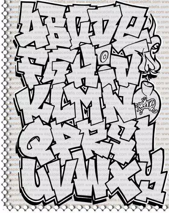 Detail Gambar Graffiti Abc Keren Nomer 15