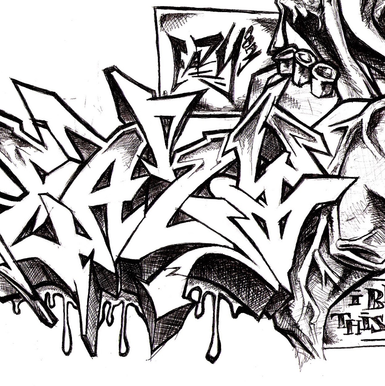 Detail Gambar Graffiti Abc Tiga Dimensi Nomer 25