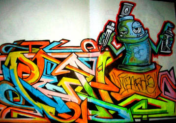 Detail Gambar Graffiti Character Terkeren Nomer 26