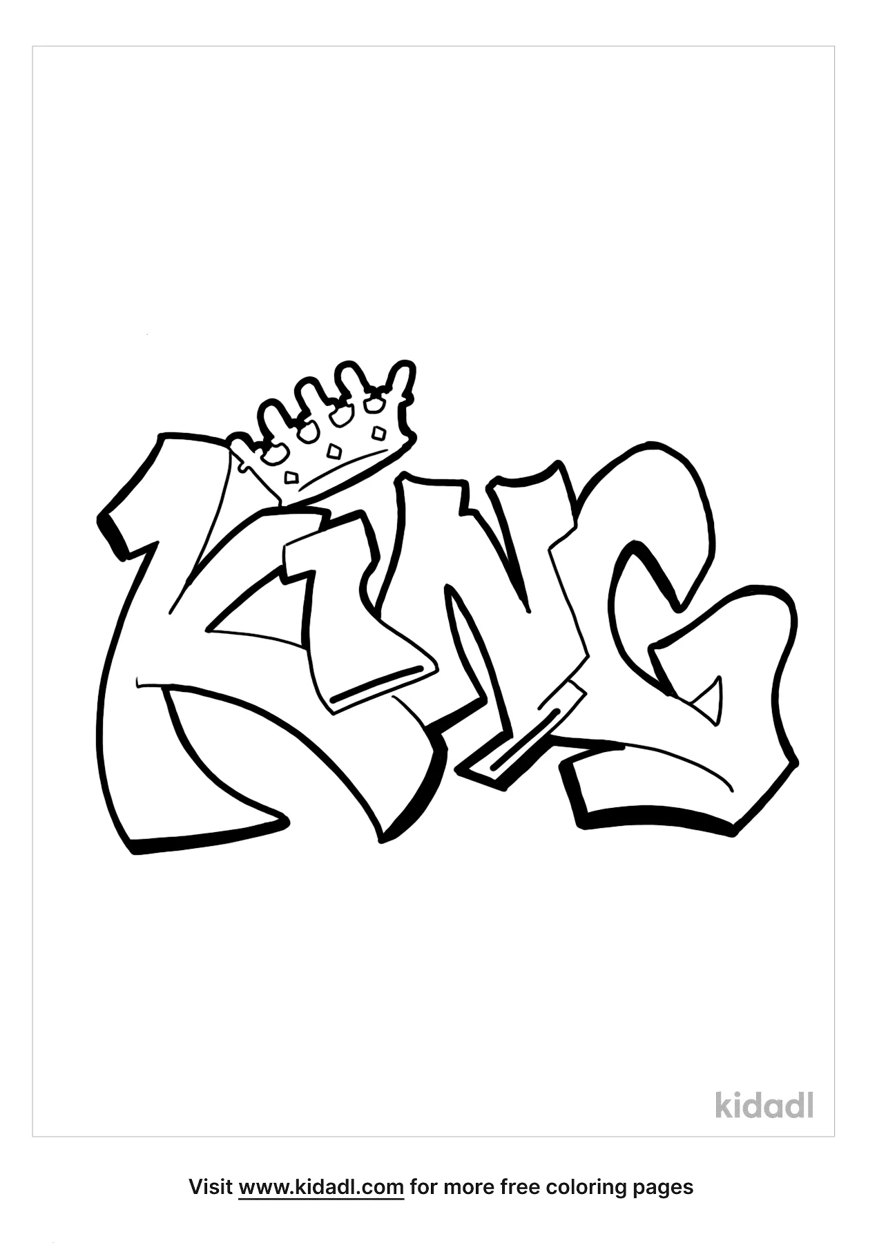 Detail Gambar Graffiti Coloring Nomer 13